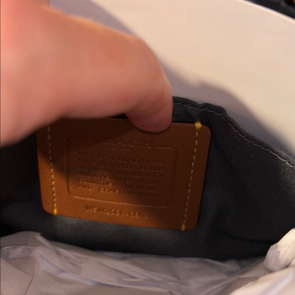 Coach Carey Denim Crossbody - Picture 7 of 7